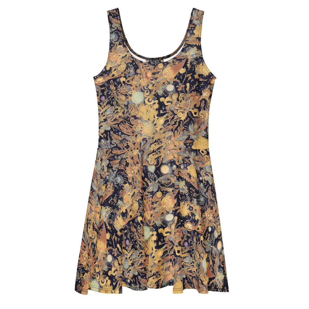 Kessel's Dream on Skater Dress — Front