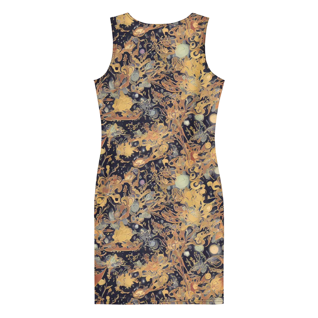 Kessel's Dream on Bodycon Dress — Back