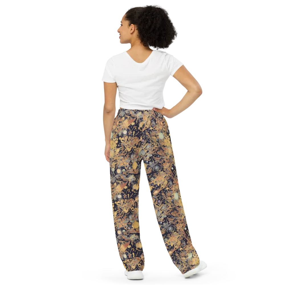 Kessel's Dream on Wide-Leg Pants — Back