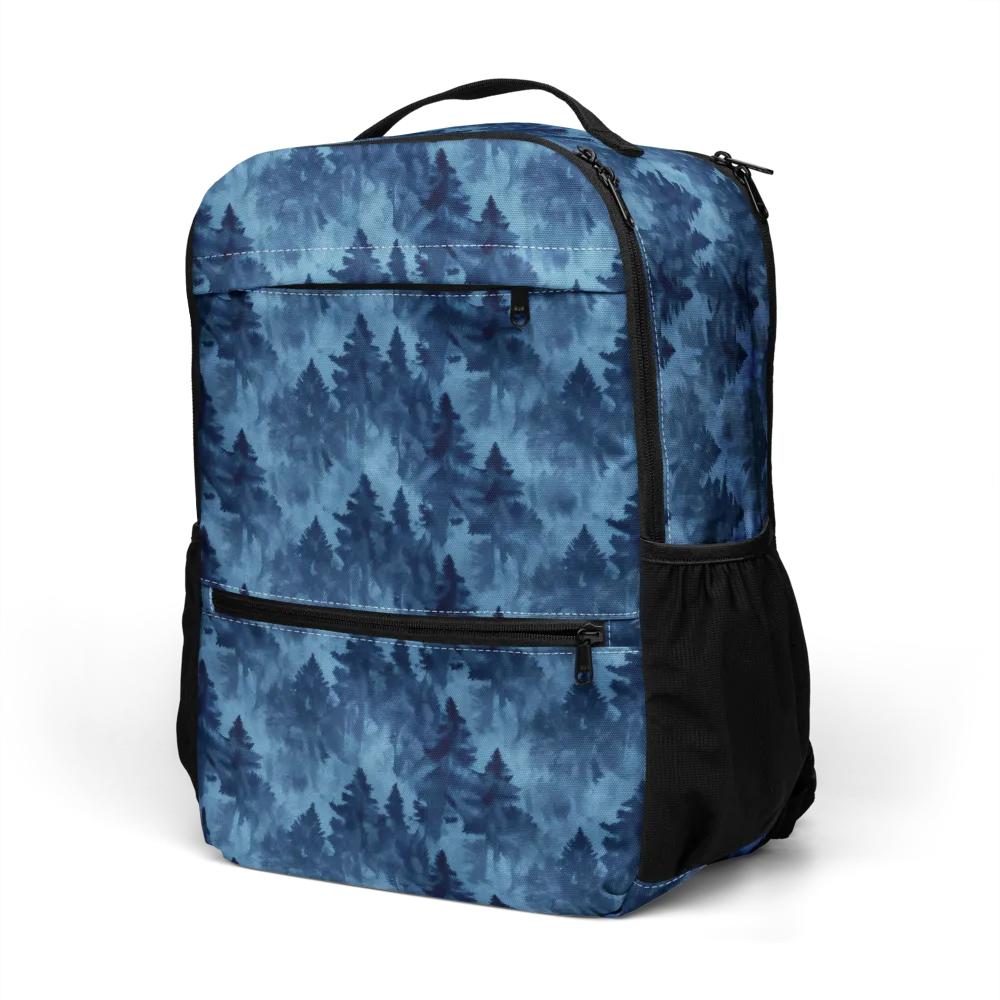 Midnight Pine on Utility Backpack — Left Front