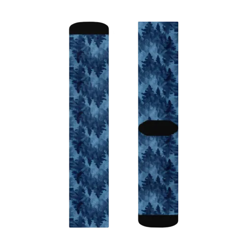 Midnight Pine on a Socks