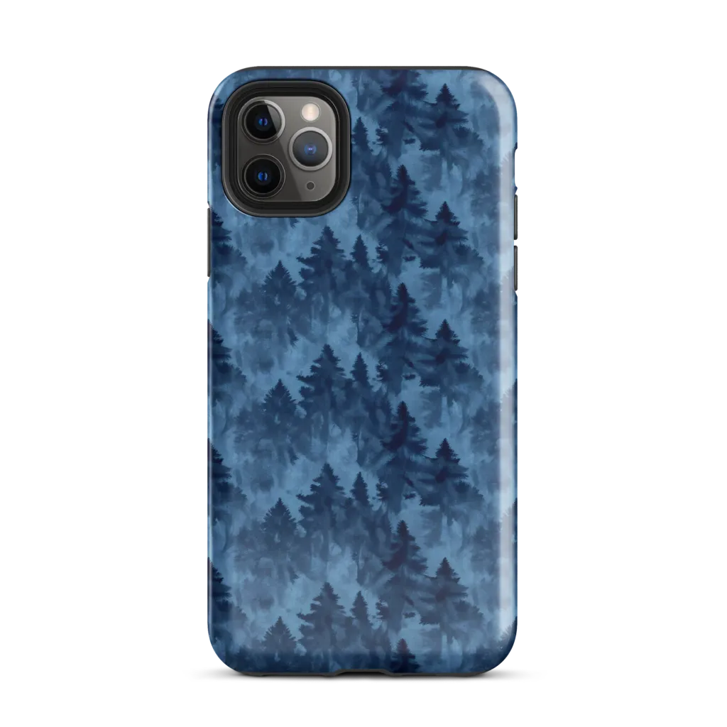 Midnight Pine on Tough Case for iPhone® — Front