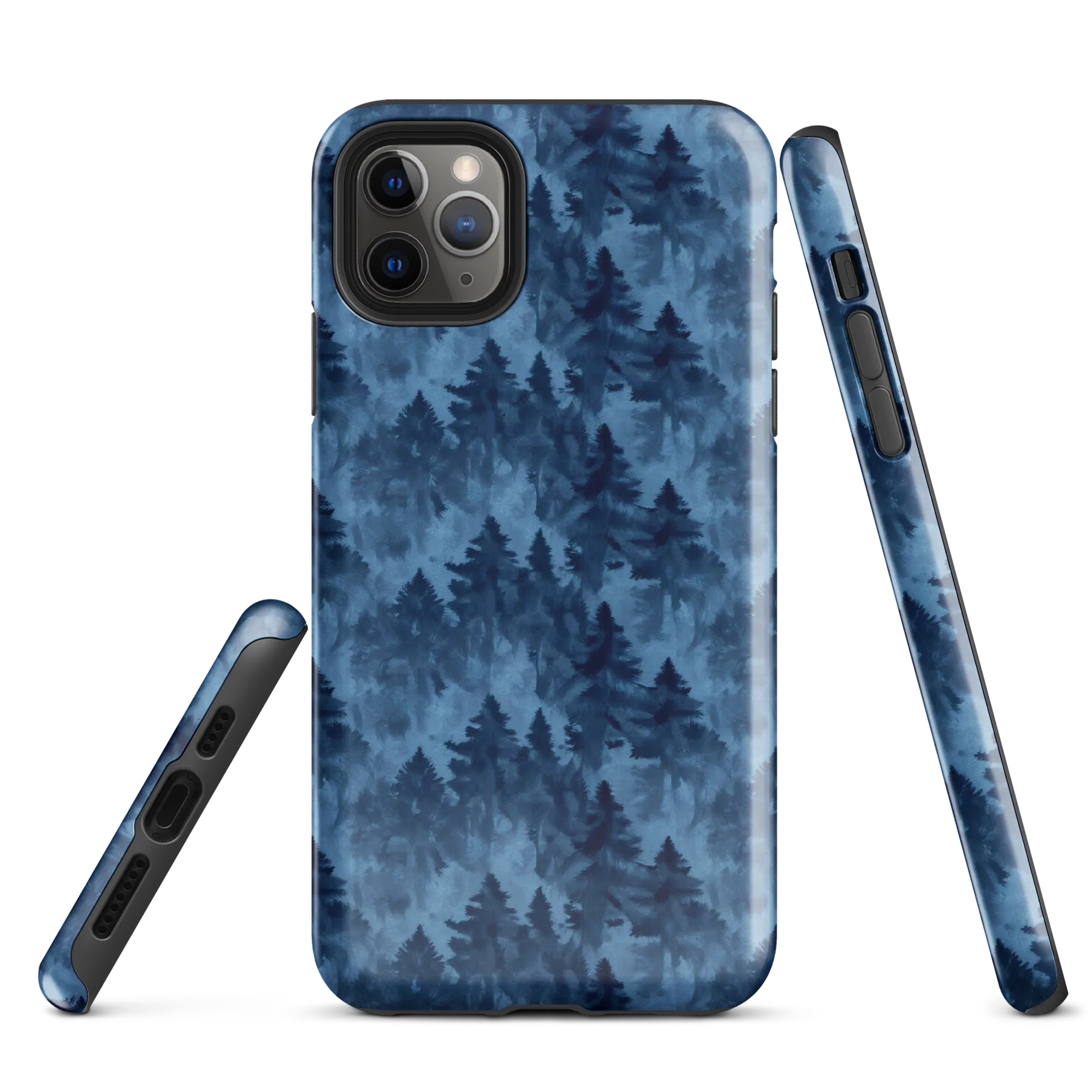 Midnight Pine on Tough Case for iPhone® — Front