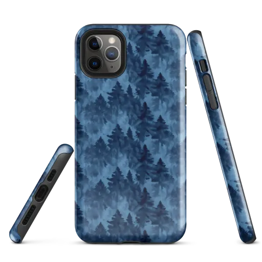 Midnight Pine on a Tough Case for iPhone®