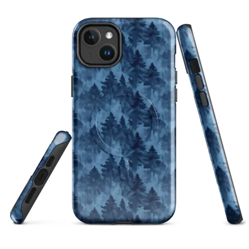 Midnight Pine on a MagSafe Tough Case for iPhone®