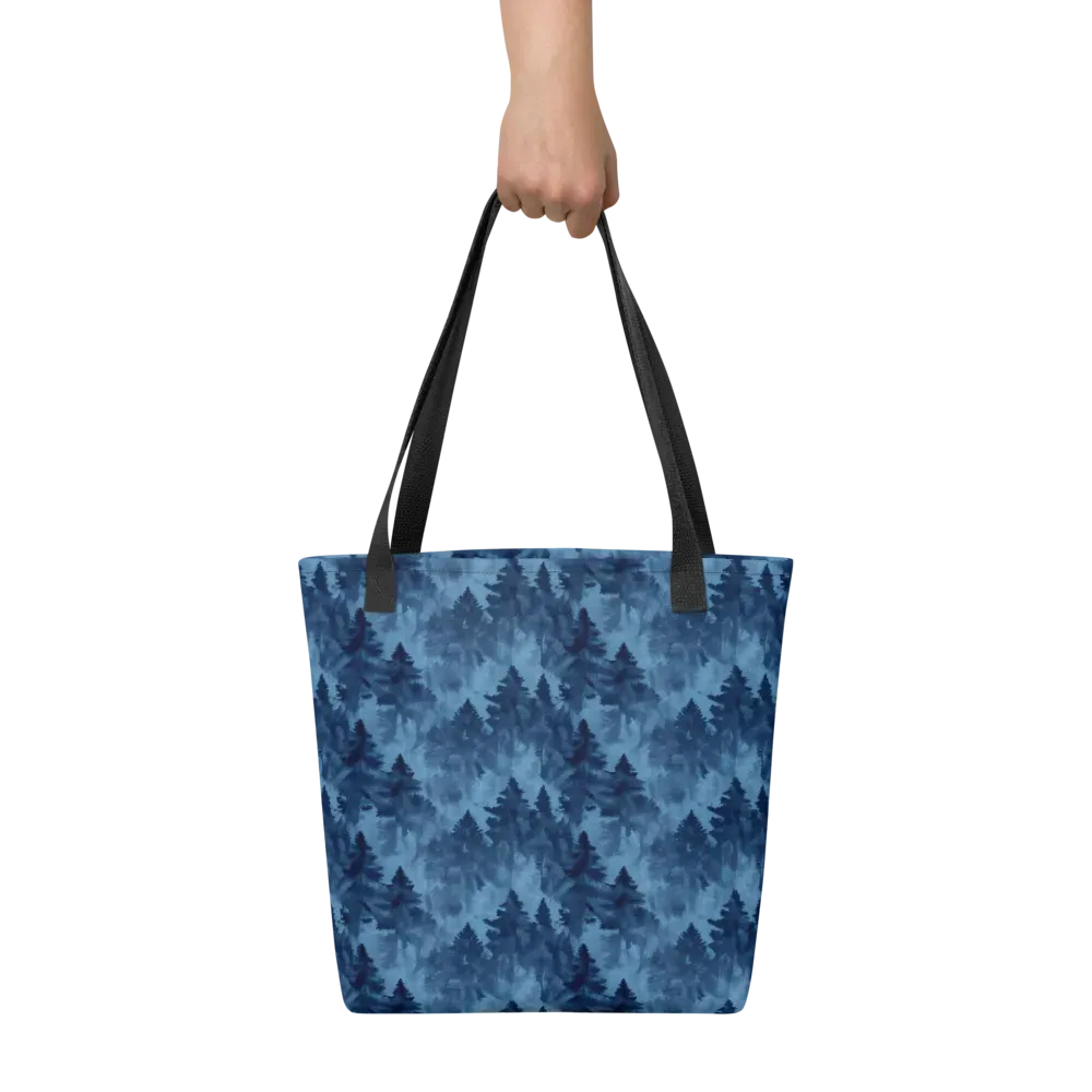 Midnight Pine on Tote Bag — Front