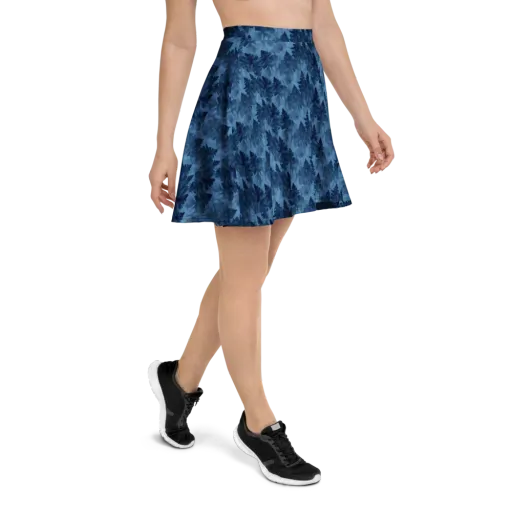 Midnight Pine on a Skater Skirt
