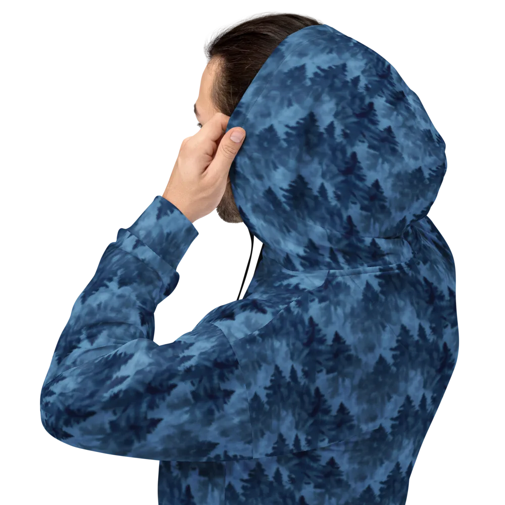Midnight Pine on Hoodie — Back