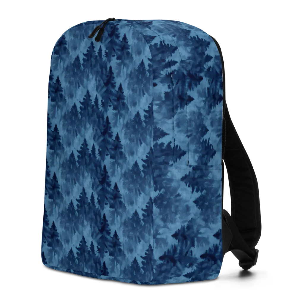 Midnight Pine on Minimalist Backpack — Left