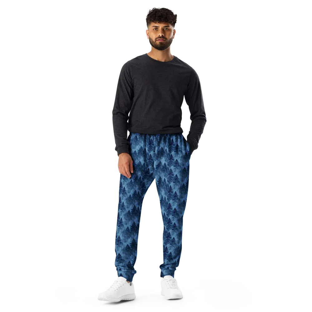 Midnight Pine on Men's Joggers — Front