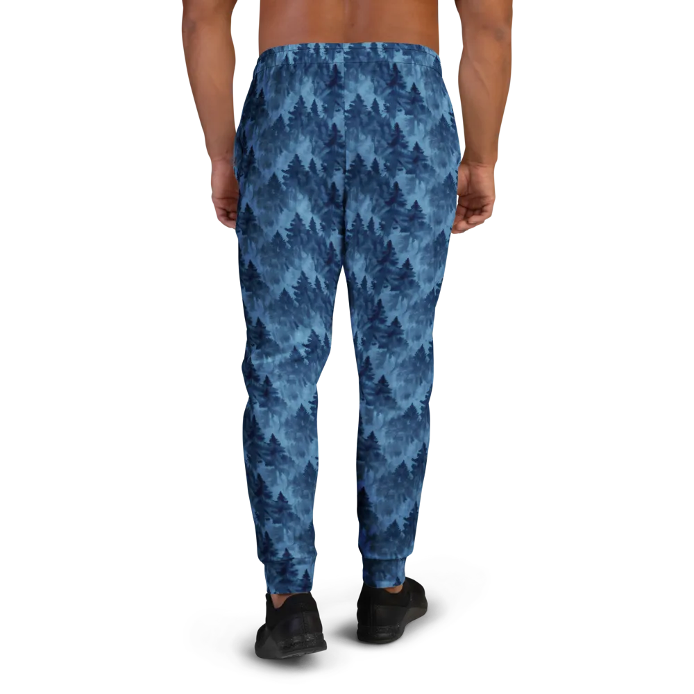 Midnight Pine on Men's Joggers — Back
