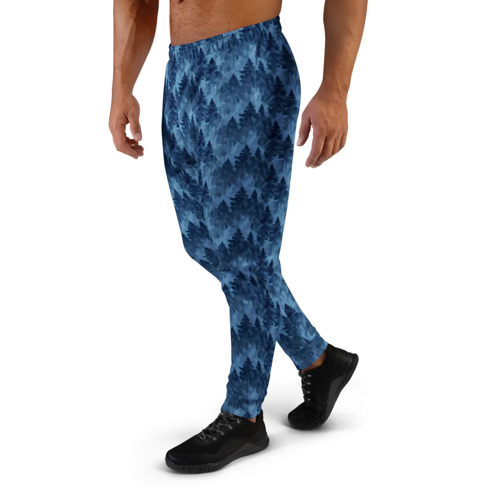 Midnight Pine on Men's Joggers — Left