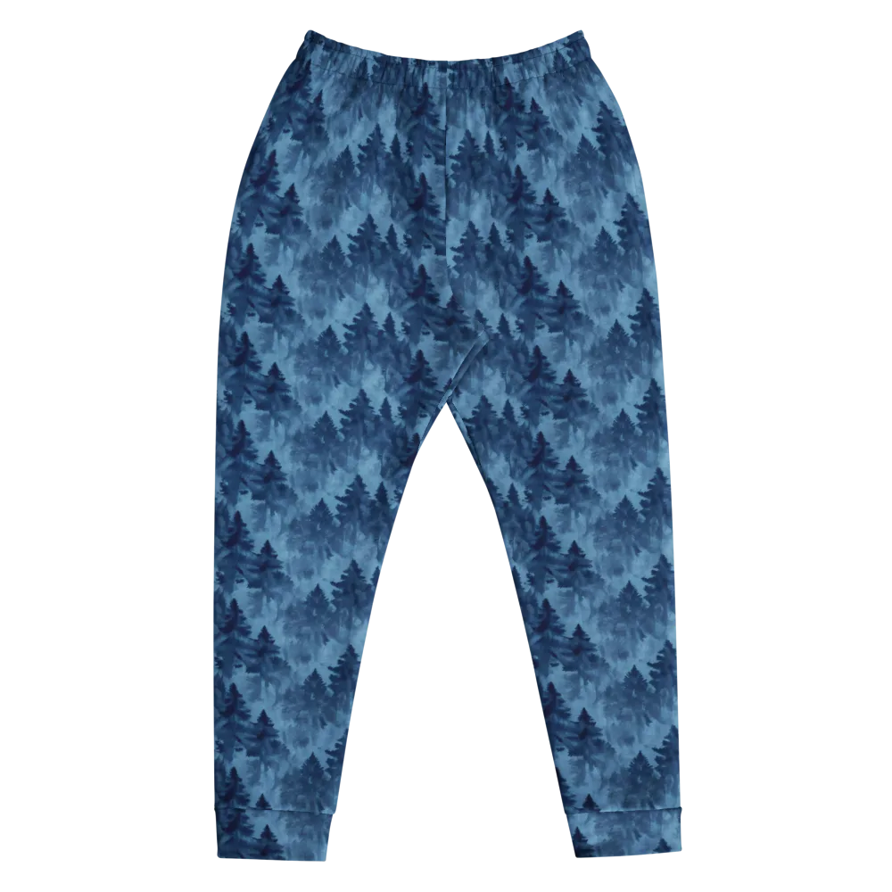 Midnight Pine on Men's Joggers — Front