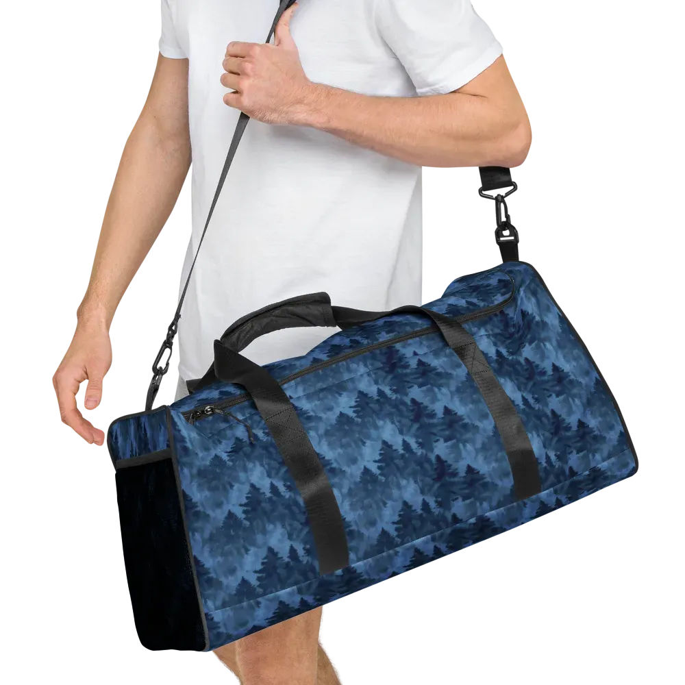 Midnight Pine on Duffle Bag — Right Front
