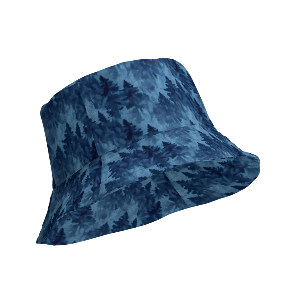 Midnight Pine on Reversible Bucket Hat — Product details Outside