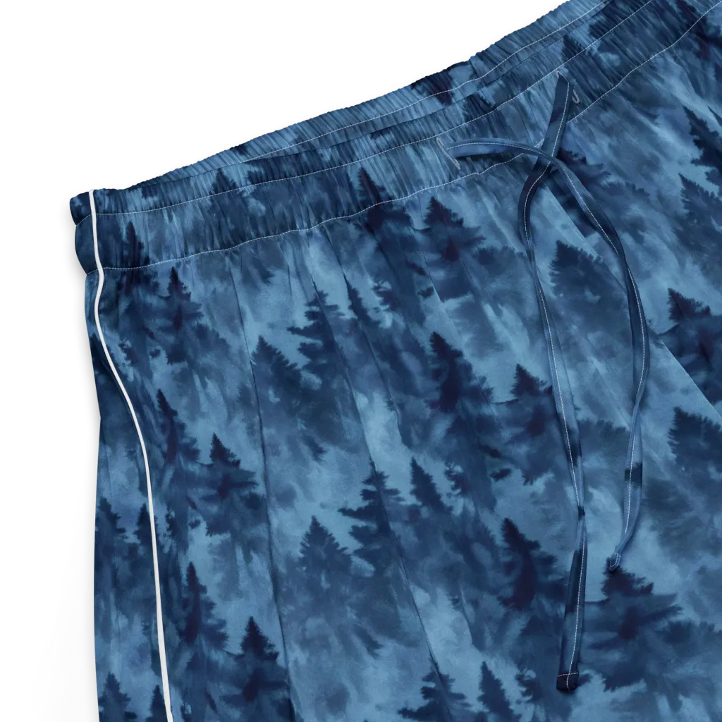 Midnight Pine on Women's Pajama Shorts — Product details