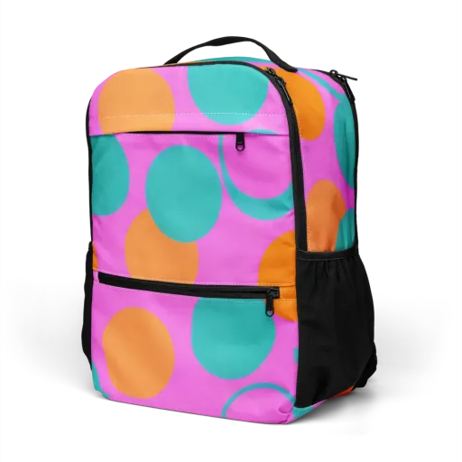 Hot Pink Halo on a Utility Backpack