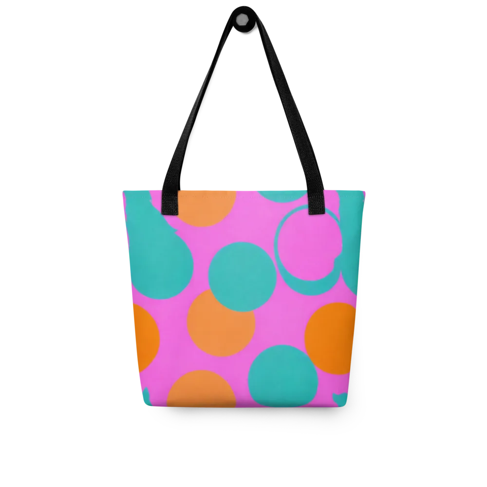 Hot Pink Halo on Tote Bag — Front