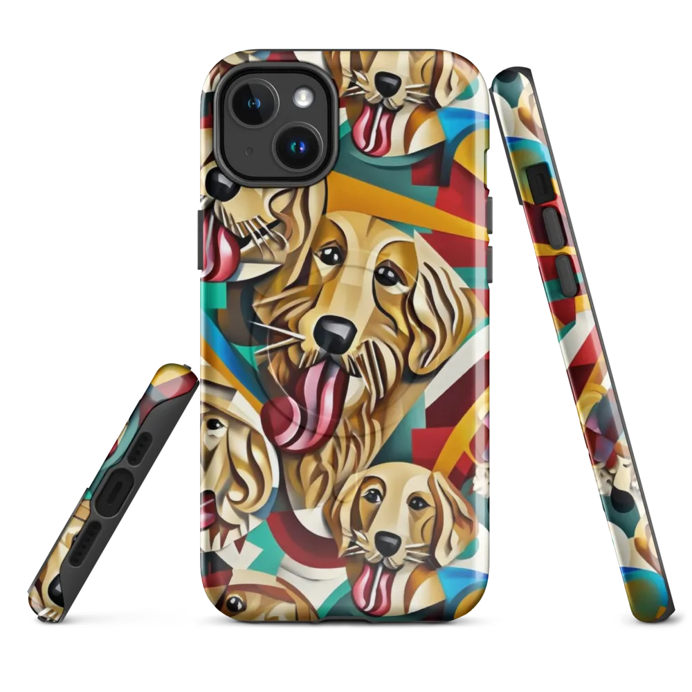 Golden Tongue on MagSafe Tough Case for iPhone® — Front