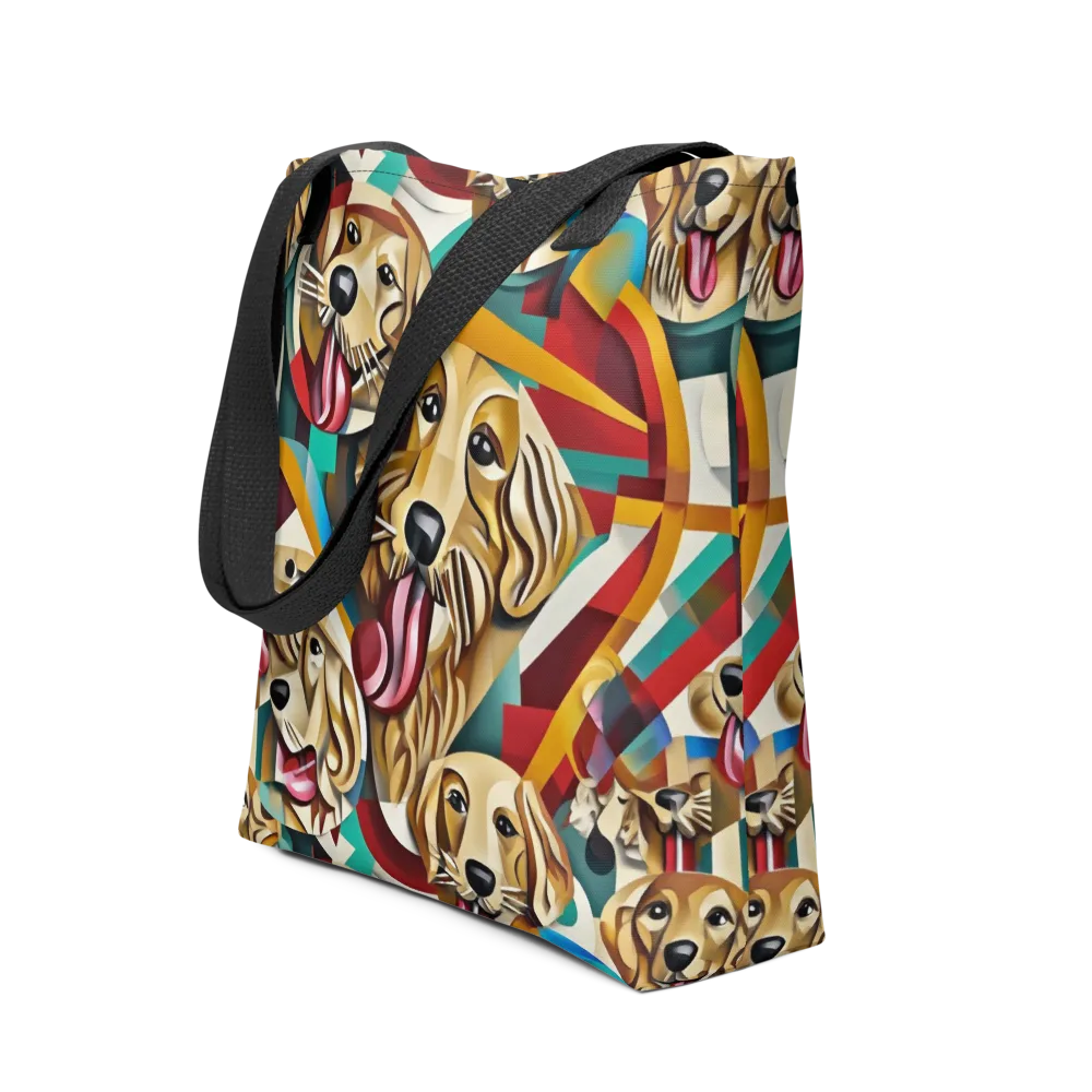 Golden Tongue on Tote Bag — Front