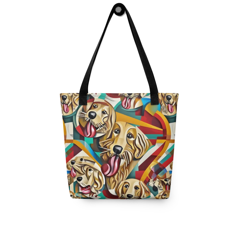 Golden Tongue on Tote Bag — Front