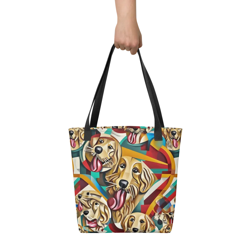 Golden Tongue on Tote Bag — Front
