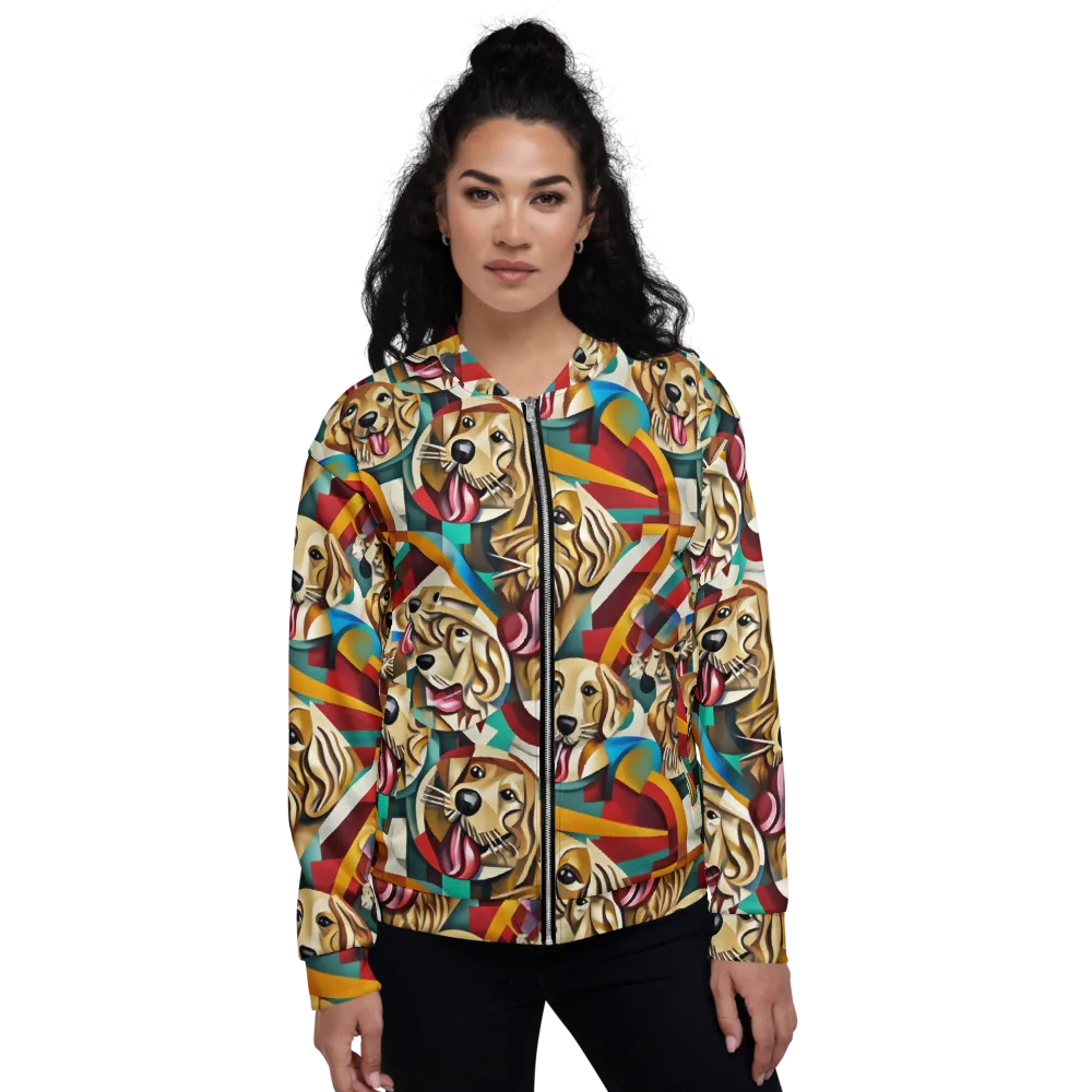 Golden Tongue on Bomber Jacket — Front