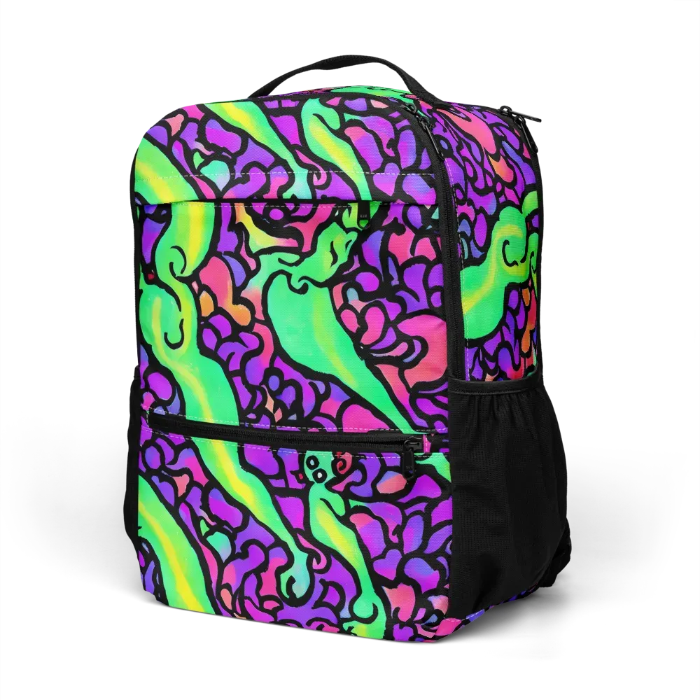 Kent's Crescendo on Utility Backpack — Left Front