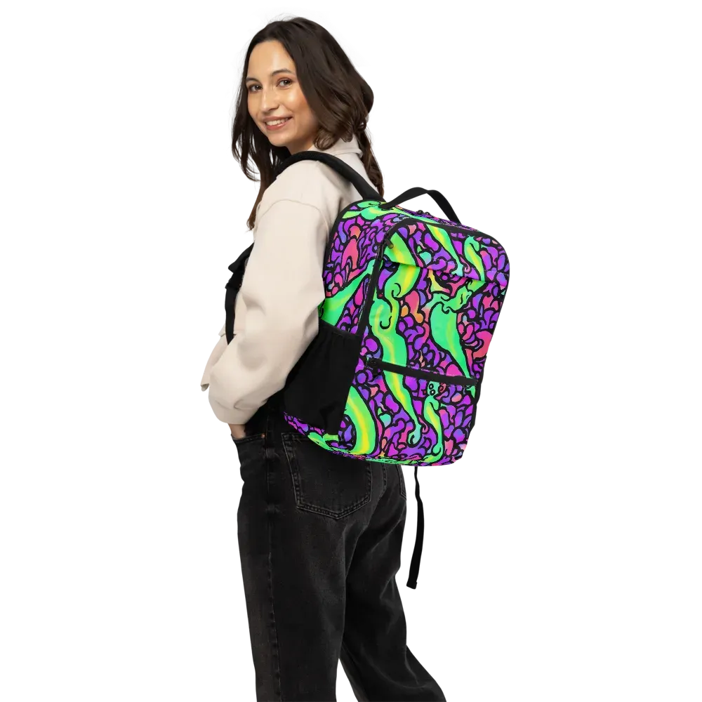 Kent's Crescendo on Utility Backpack — Back