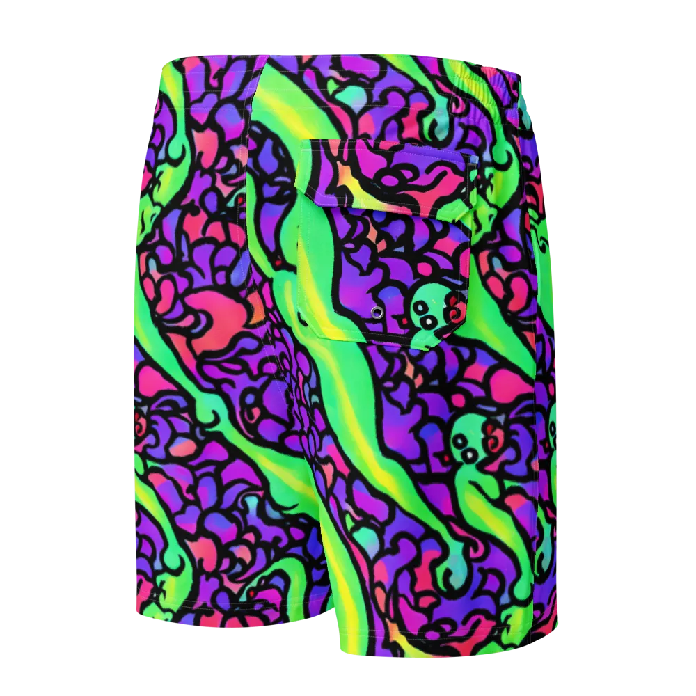 Kent's Crescendo on Men's Board Shorts — Back