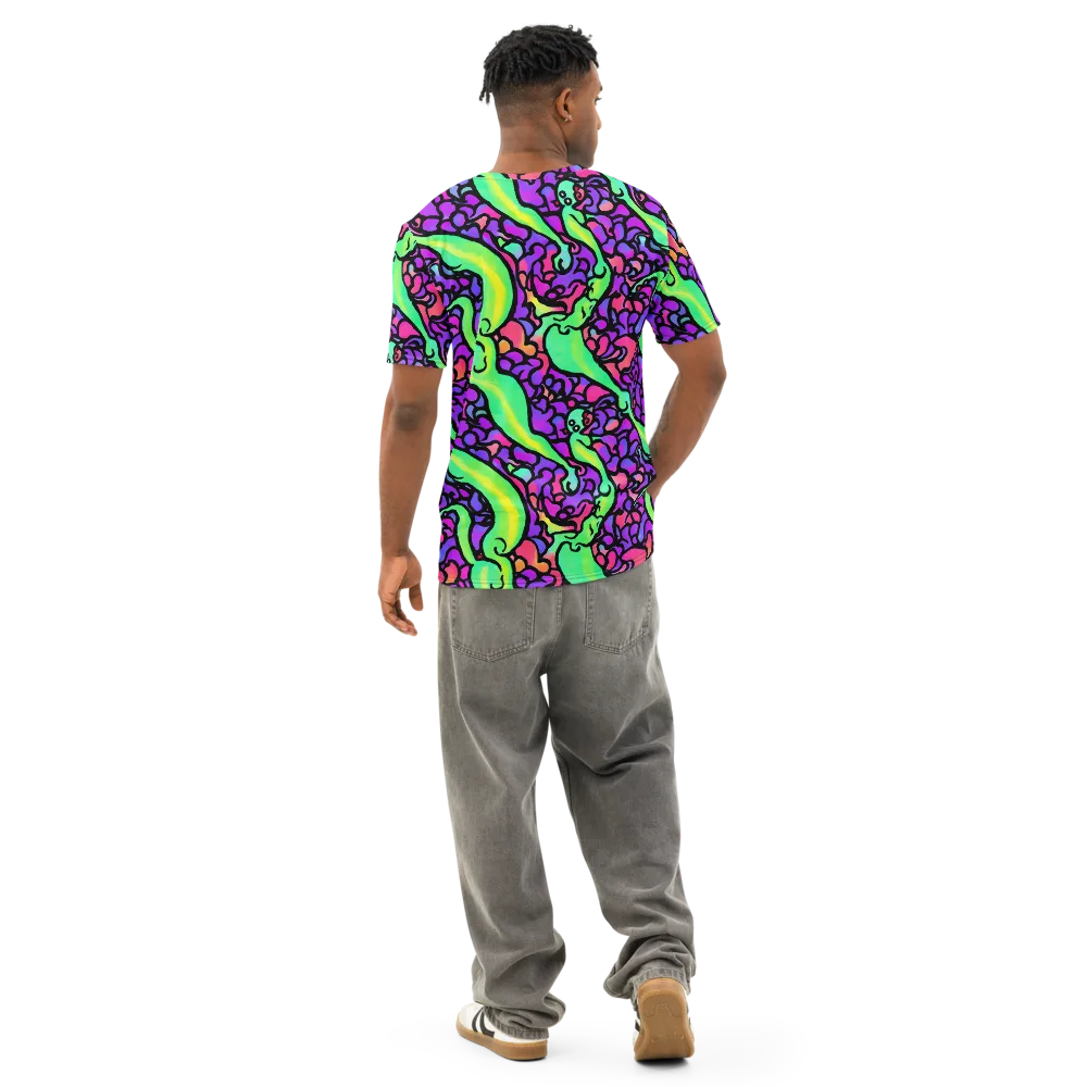 Kent's Crescendo on Men's Cotton Crew Neck T-Shirt — Back