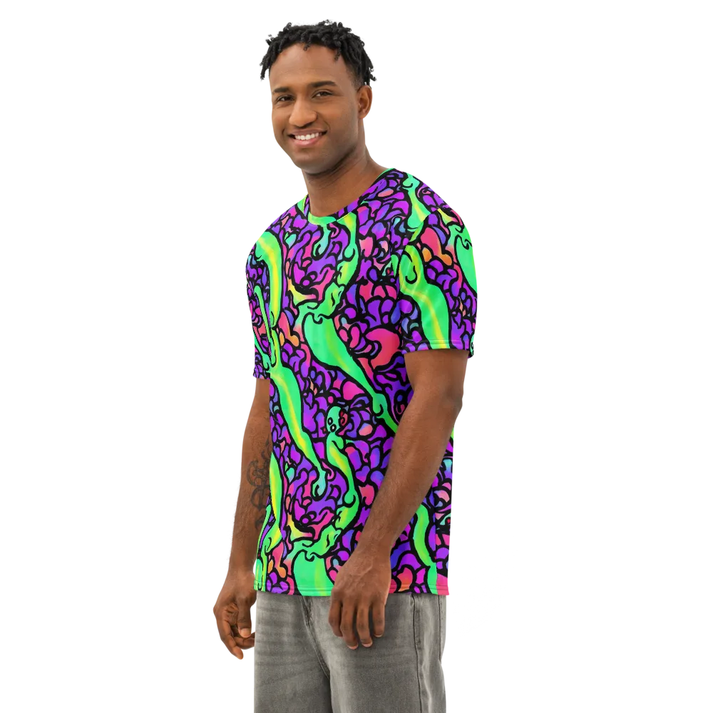 Kent's Crescendo on Men's Cotton Crew Neck T-Shirt — Left Front