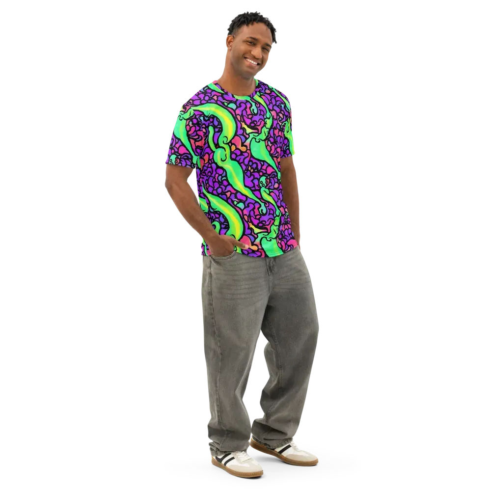 Kent's Crescendo on Men's Cotton Crew Neck T-Shirt — Right Front