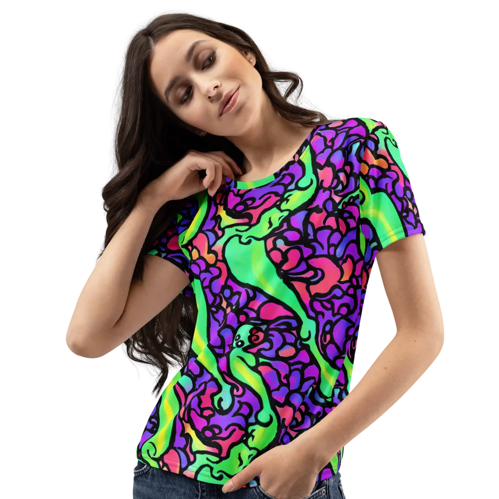 Kent's Crescendo on Women's Crew Neck T-Shirt — Left Front