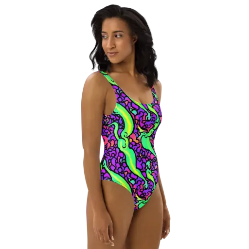 Kent's Crescendo on a One-Piece Swimsuit