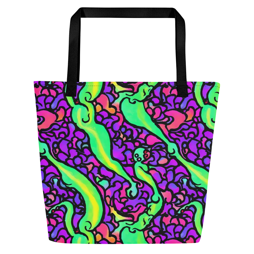 Kent's Crescendo on Large Tote Bag W/ Pocket — Front