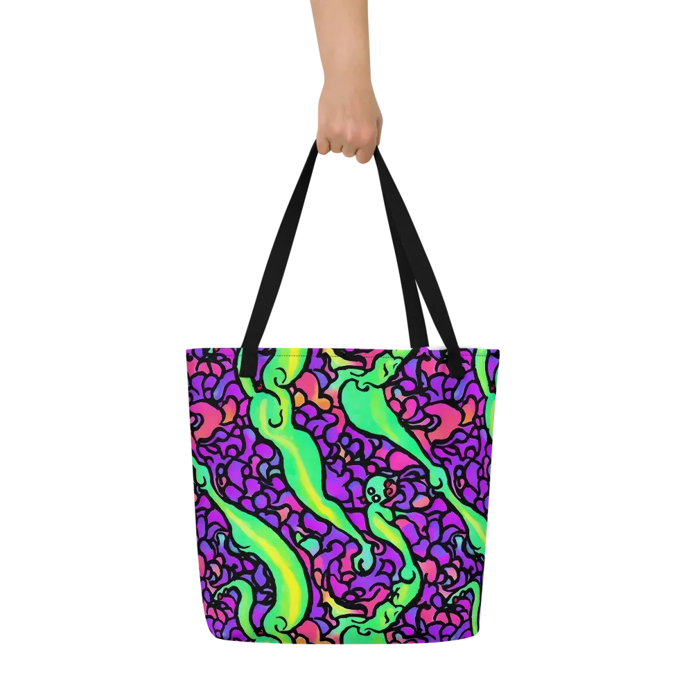 Kent's Crescendo on Large Tote Bag W/ Pocket — Front
