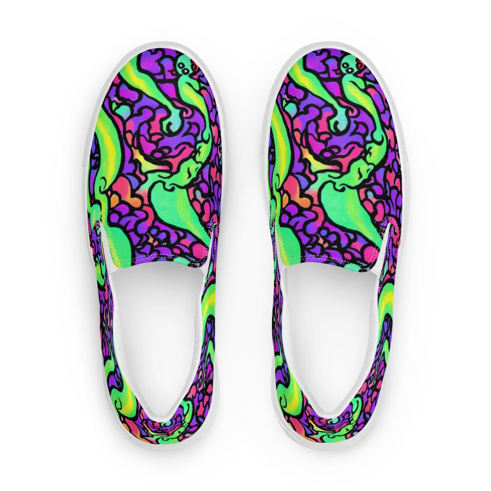 Kent's Crescendo on Women's Slip-On Canvas Shoes — Front