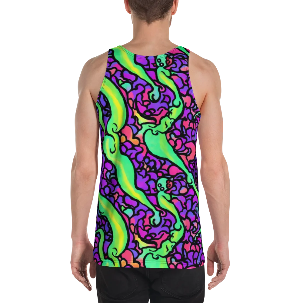 Kent's Crescendo on Men's Tank Top — Back