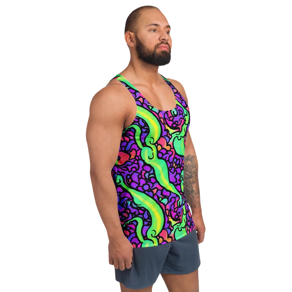 Kent's Crescendo on Men's Tank Top — Right Front