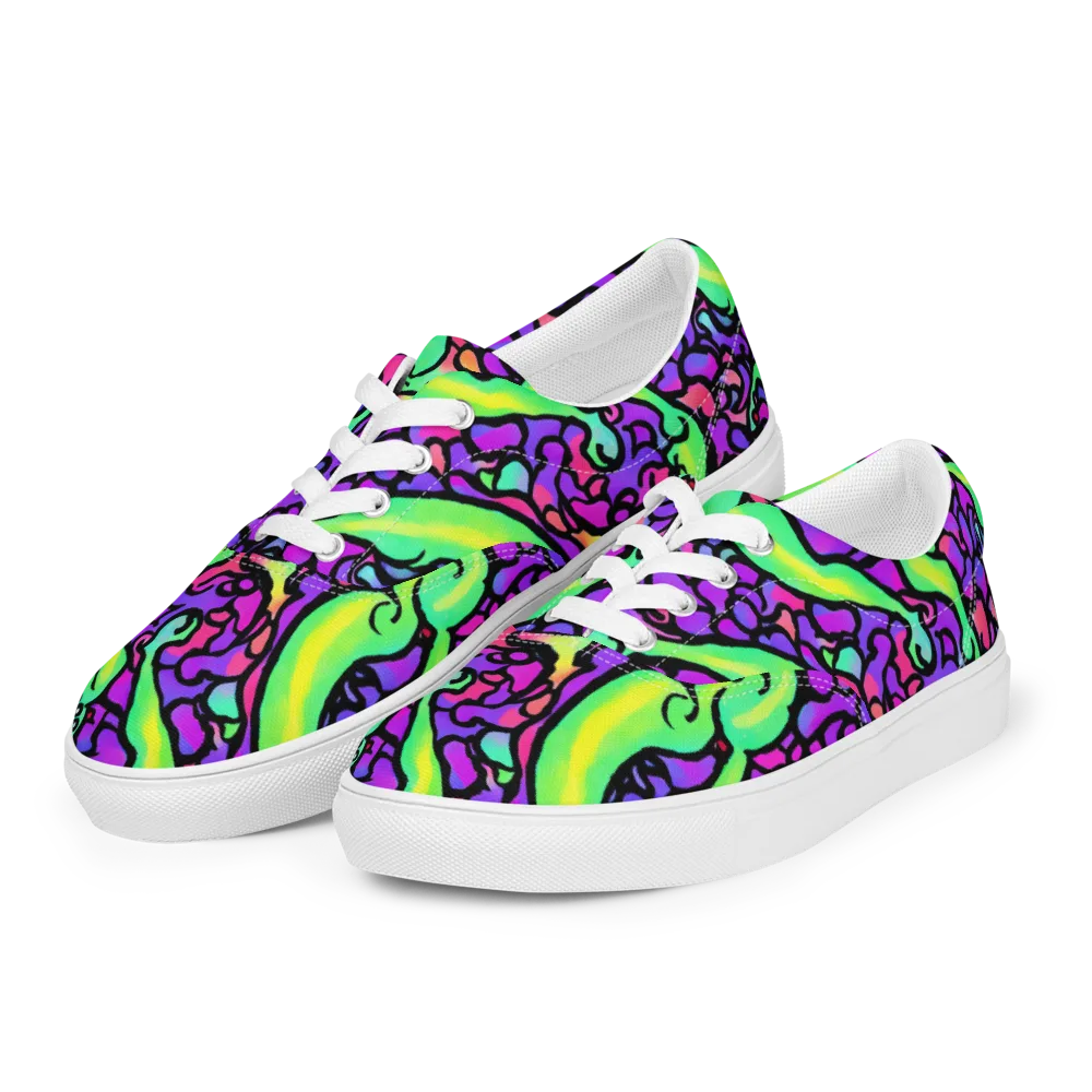 Kent's Crescendo on Men's Lace-Up Canvas Shoes — Left Front