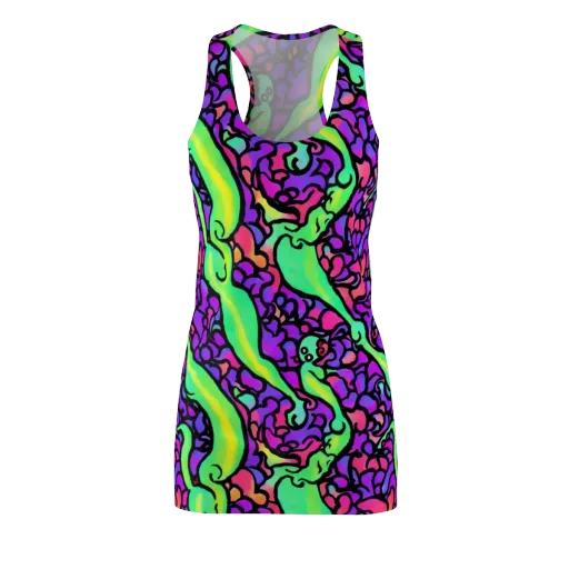 Kent's Crescendo on a Racerback Dress