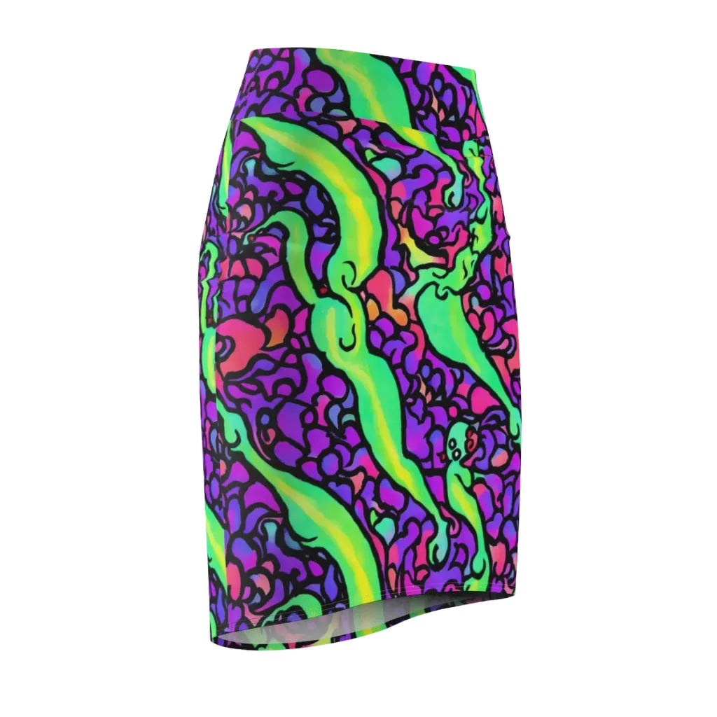 Kent's Crescendo on Pencil Skirt — Front Side