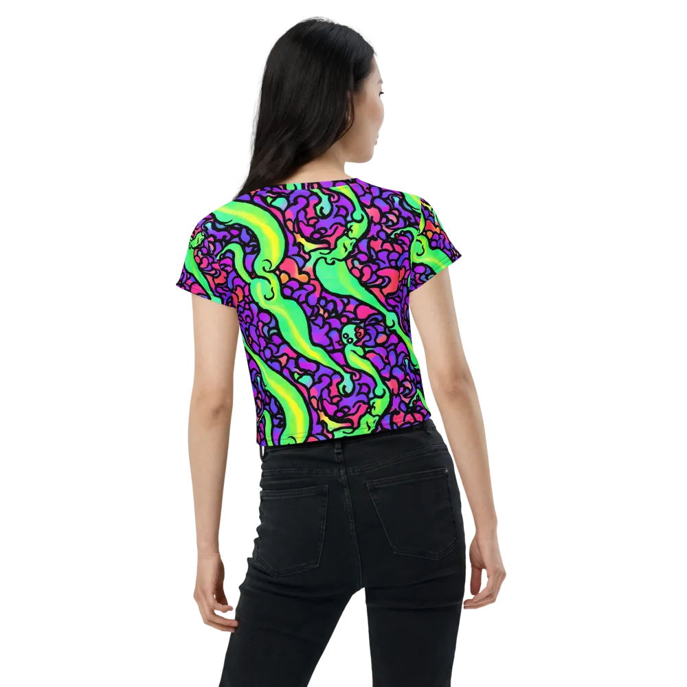 Kent's Crescendo on Crop Tee — Back