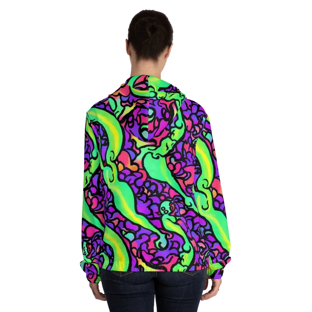 Kent's Crescendo on Women's Full-Zip Hoodie — Back On Person