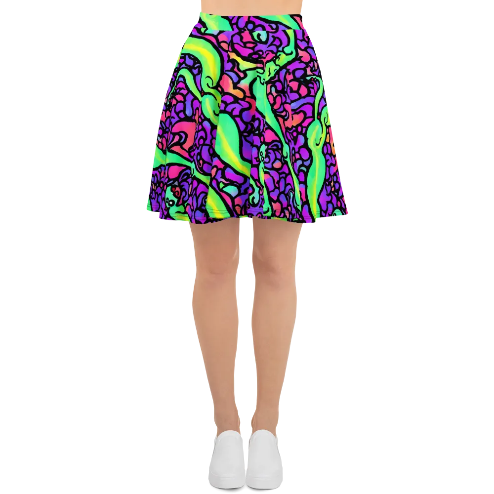 Kent's Crescendo on Skater Skirt — Front