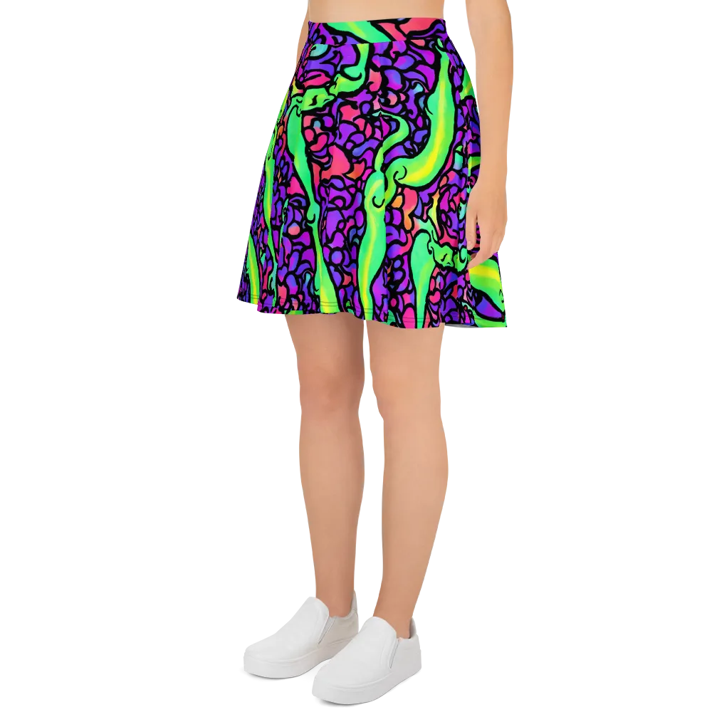 Kent's Crescendo on Skater Skirt — Left