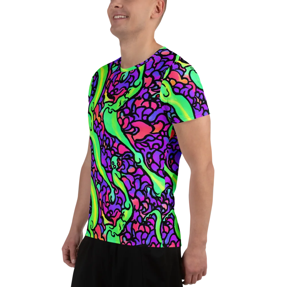 Kent's Crescendo on Men's Athletic T-Shirt — Left