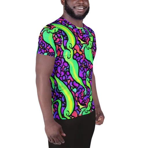 Kent's Crescendo on a Men's Athletic T-Shirt