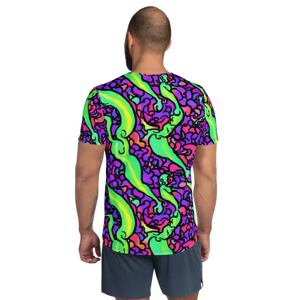 Kent's Crescendo on Men's Athletic T-Shirt — Back